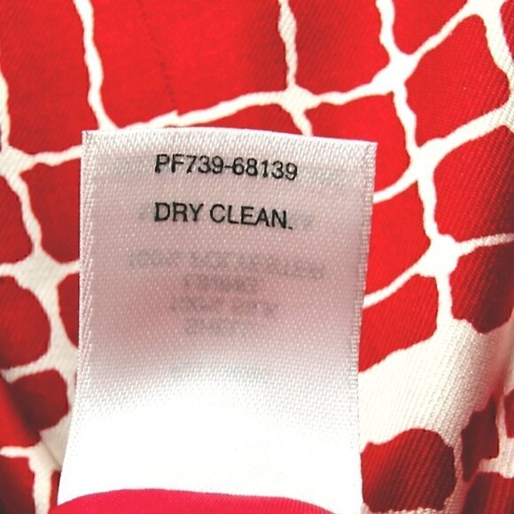 Pendleton Vtg Women's 10 Red White Snazzy Jacket - Picture 12 of 12